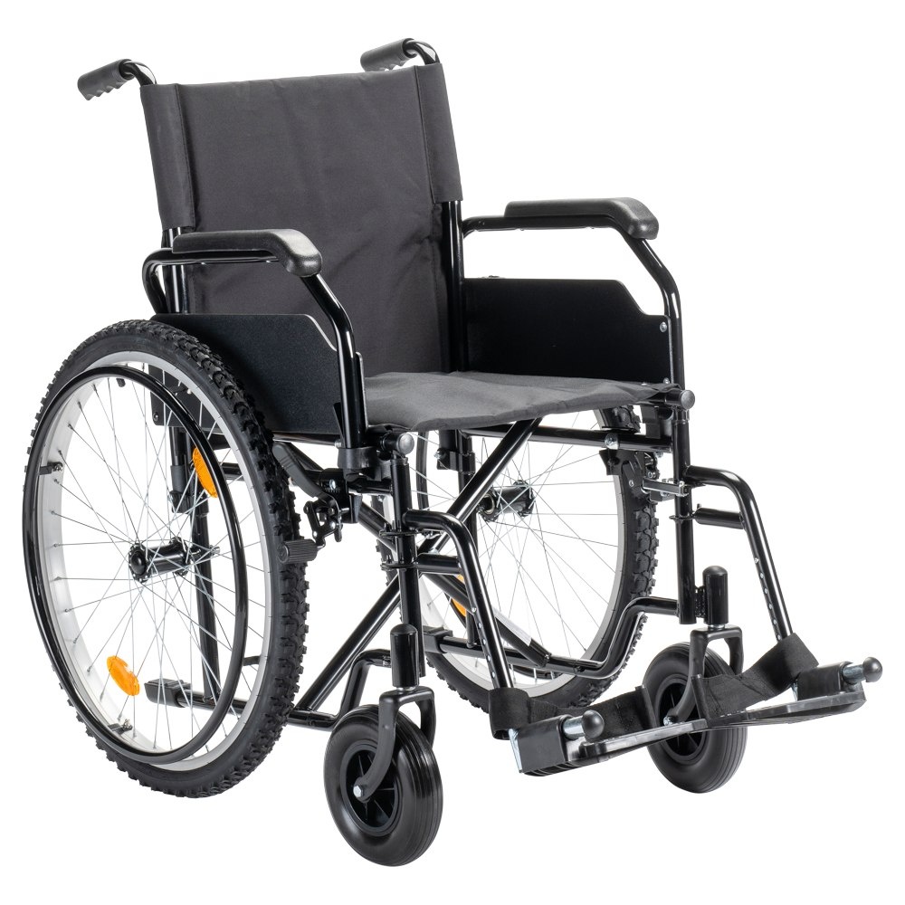 Sky Sky offroad rolstoel met mountainbike luchtbanden - Zwart