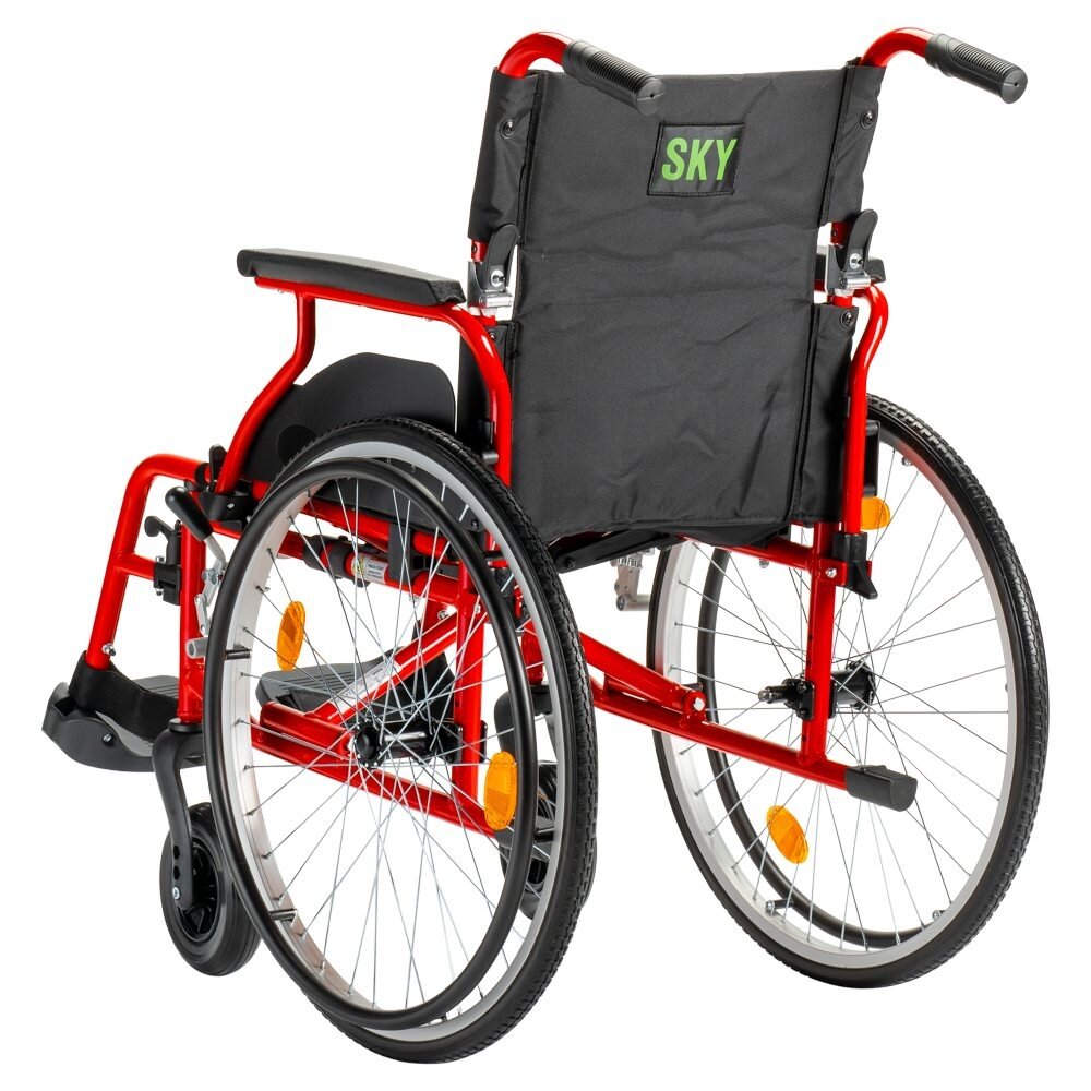 Sky Sky lichtgewicht rolstoel - Rood