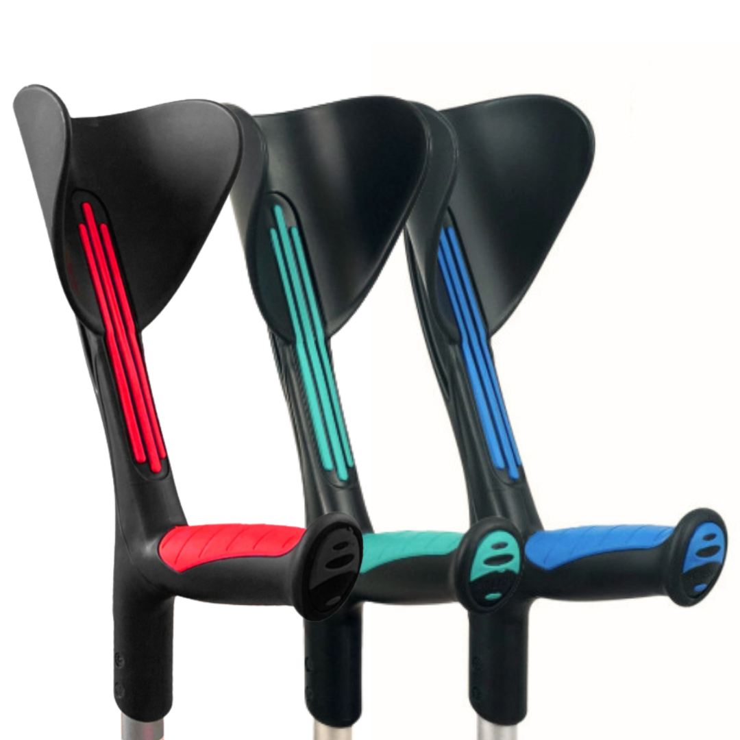 Herdegen Advance elleboogkrukken met open manchet