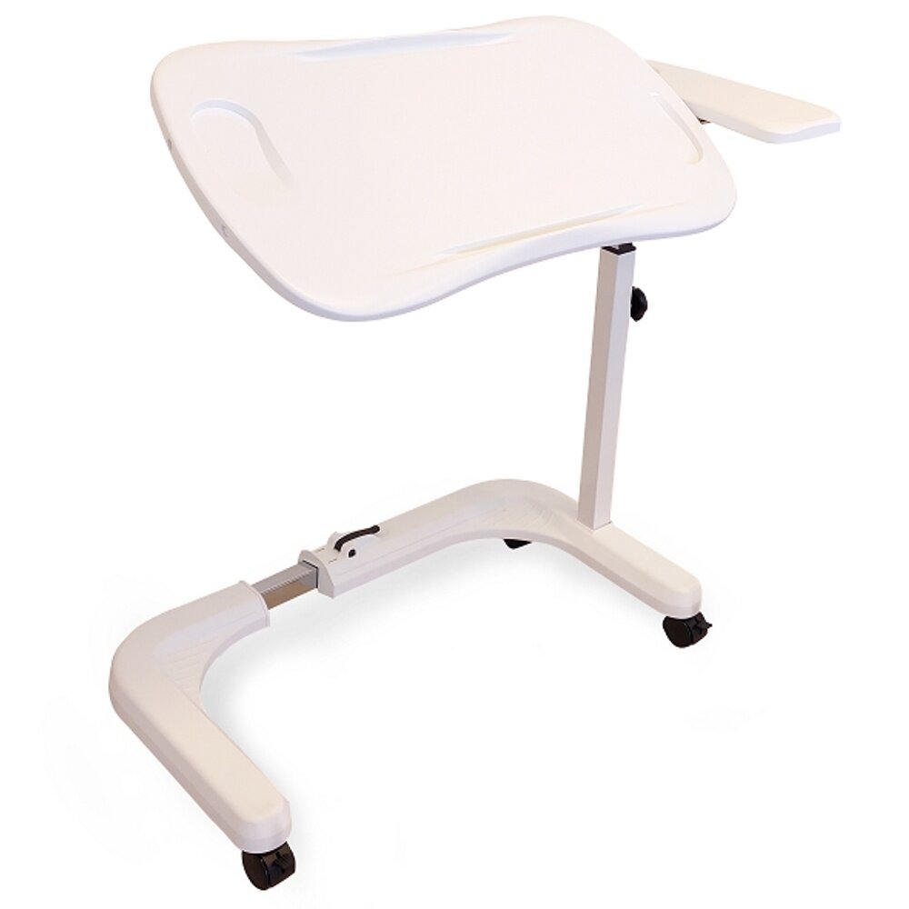 MultiMotion MultiMotion Prestige Bedtafel Wit – Verstelbaar op Wielen