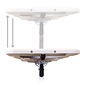MultiMotion MultiMotion Prestige Bedtafel Wit – Verstelbaar op Wielen