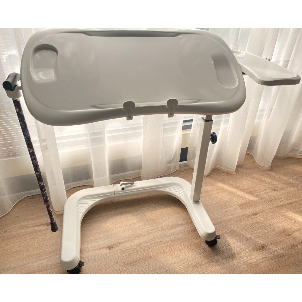 MultiMotion MultiMotion Prestige Bedtafel Wit – Verstelbaar op Wielen