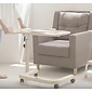 MultiMotion MultiMotion Prestige Bedtafel Wit – Verstelbaar op Wielen
