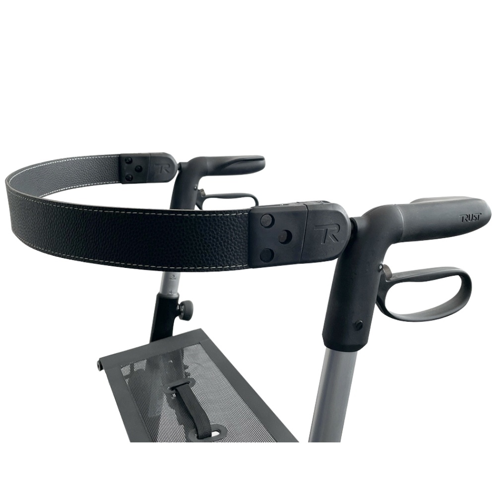 TrustCare Rugleuning/rugband (TrustCare Let's Fly / Go Out/ Move rollator) ZWART