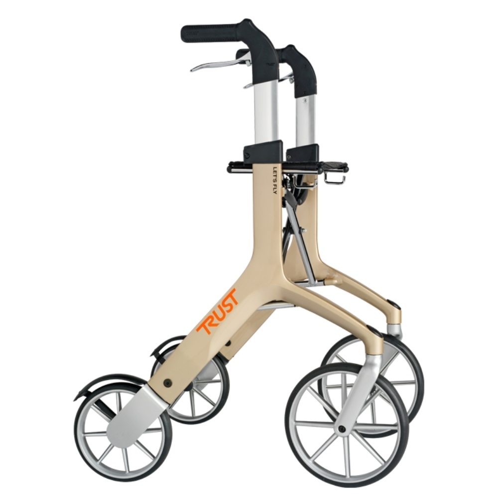 TrustCare TrustCare let's fly, lichtgewicht rollator - Beige