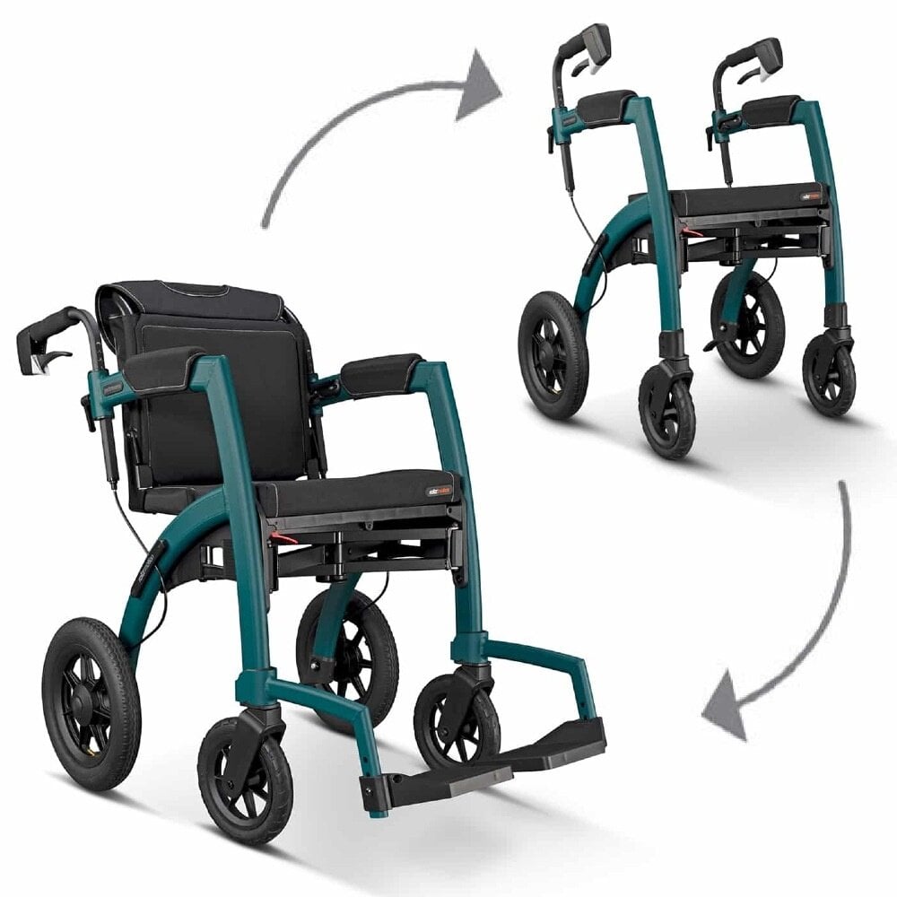 Rollz Rollz Motion Performance met luchtbanden - Groen