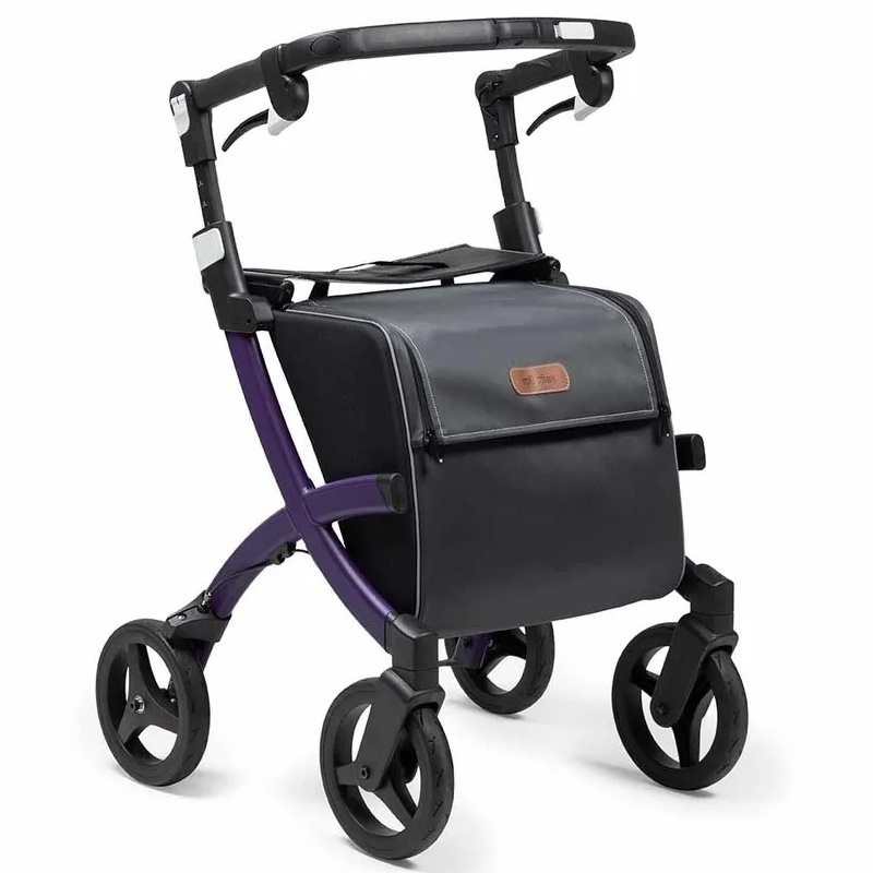 Rollz Rollz Flex boodschappen rollator - Paars Rollz Rollz Flex boodschappen rollator - Paars