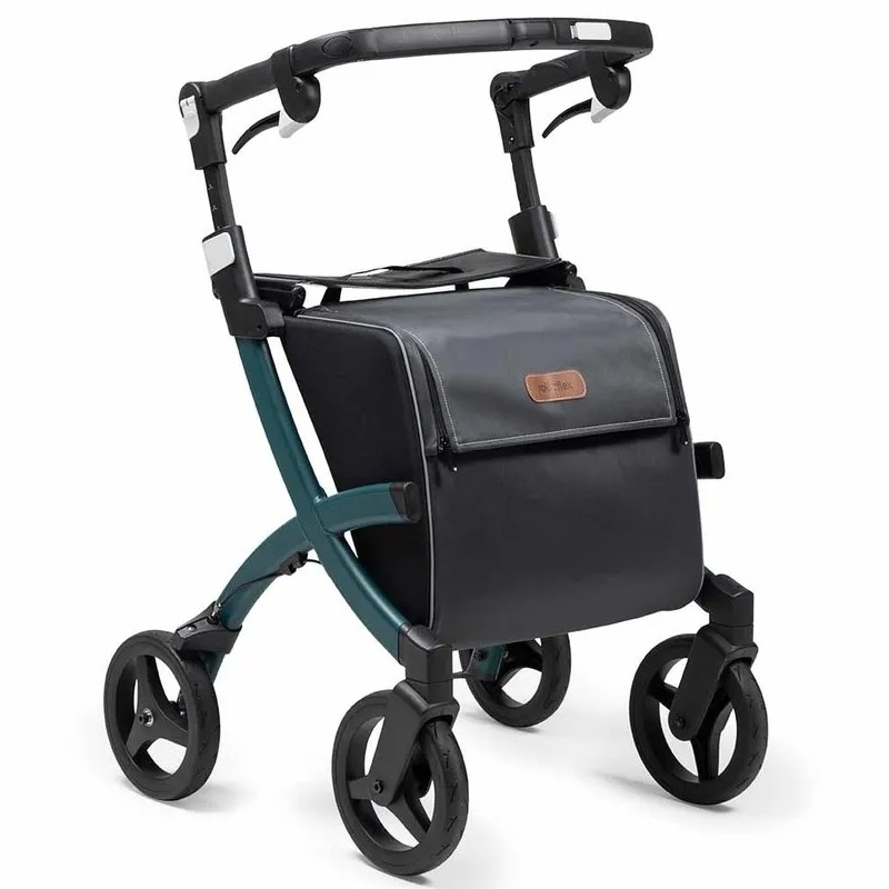 Rollz Rollz Flex boodschappen rollator - Groen Rollz Rollz Flex boodschappen rollator - Groen