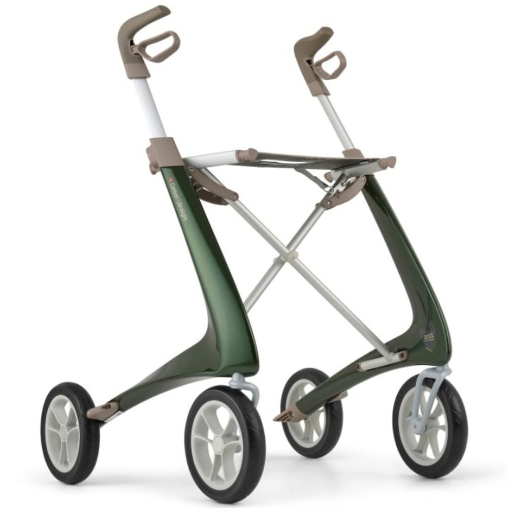 By ACRE By ACRE Carbon ultralight rollator Wide - Groen