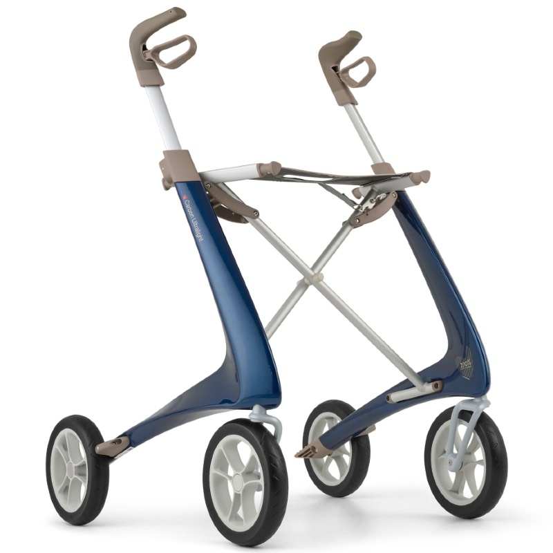 By ACRE By ACRE Carbon ultralight rollator Wide - Blauw