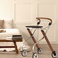 TrustCare TrustCare Let's Go Indoor rollator - Walnoot