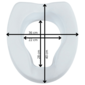 MultiMotion Toiletverhoger 10 cm