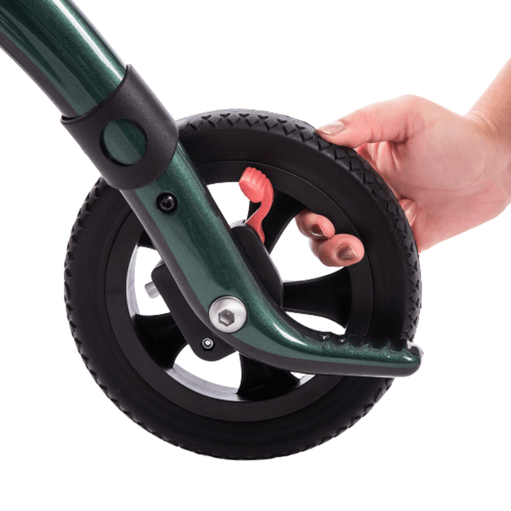 Saljol Saljol Carbon lichtgewicht rollator - Groen, Regular