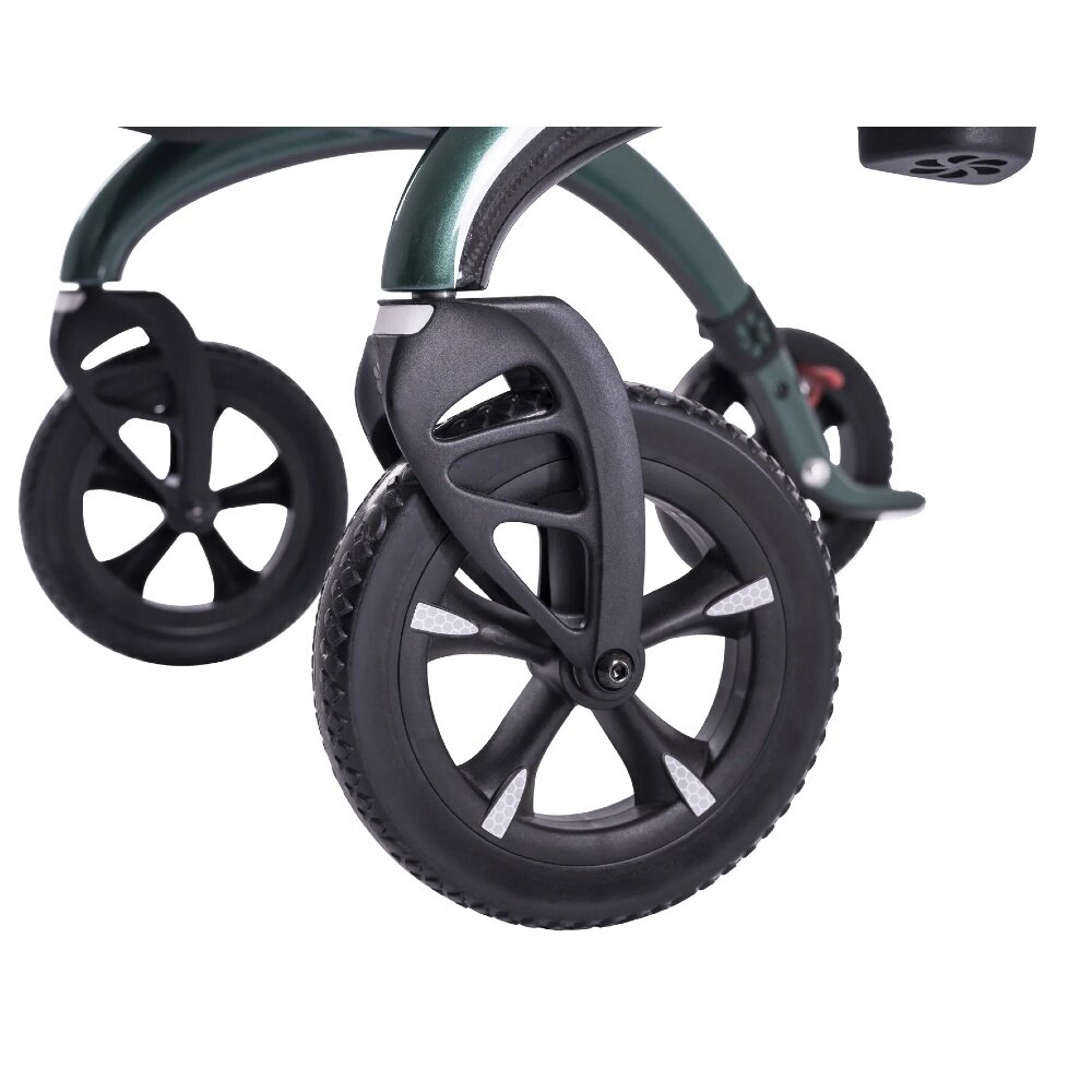 Saljol Saljol Carbon lichtgewicht rollator - Groen, Regular