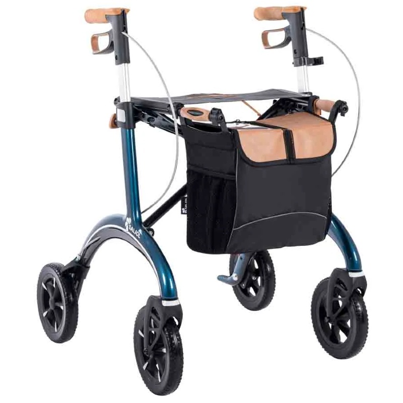 Saljol Saljol Carbon lichtgewicht rollator - Blauw, Regular Saljol Saljol Carbon lichtgewicht rollator - Blauw, Regular