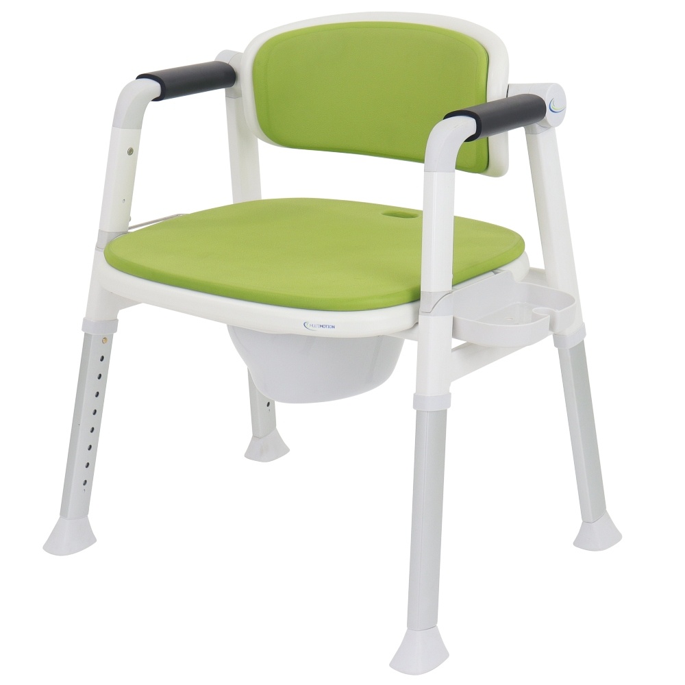 MultiMotion MultiMotion Commode - Douche-/Toiletstoel - Groen MultiMotion MultiMotion Commode - Douche-/Toiletstoel - Groen
