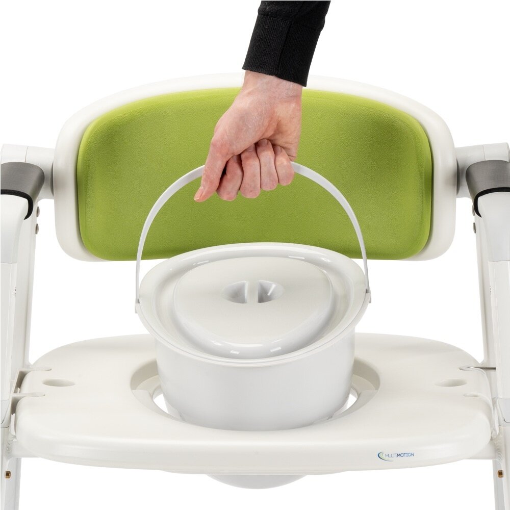MultiMotion MultiMotion Commode - Douche-/Toiletstoel - Groen