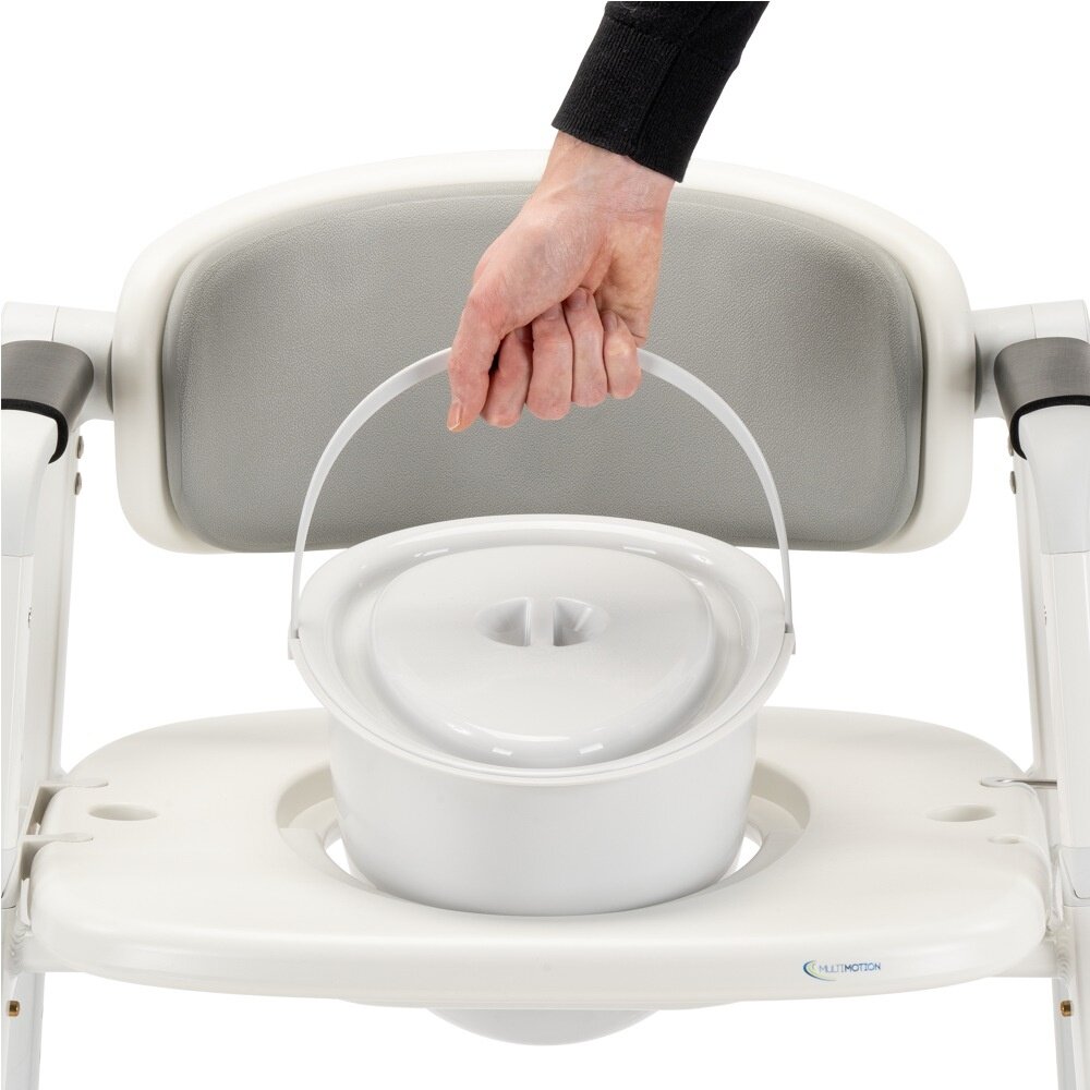 MultiMotion MultiMotion Commode - Douche-/Toiletstoel - Grijs