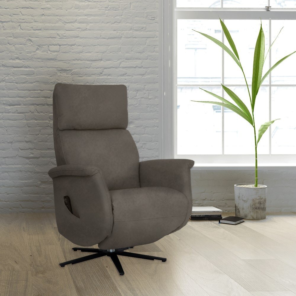 Basiq-seats Mistral draaibare Sta-op stoel met 3 motoren - Ingebouwde accu