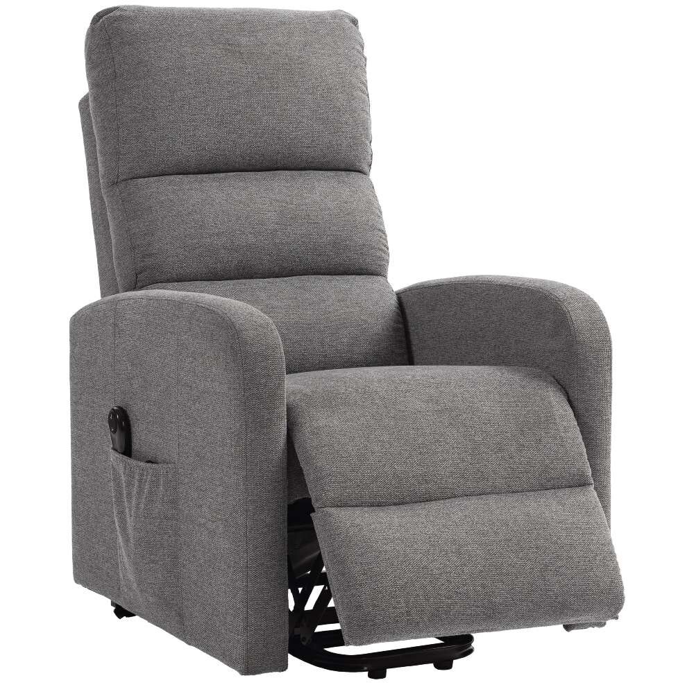Basiq-seats Artic Sta-op stoel met 1 motor - Chestnut
