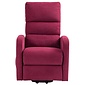 Basiq-seats Artic Sta-op stoel met 1 motor - Rood