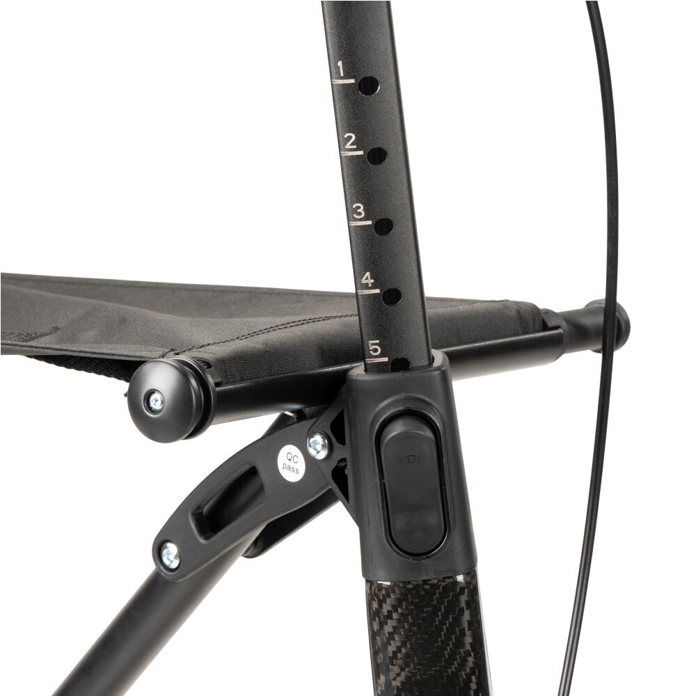 MultiMotion MultiMotion Carbon rollator met softwielen - Carbon