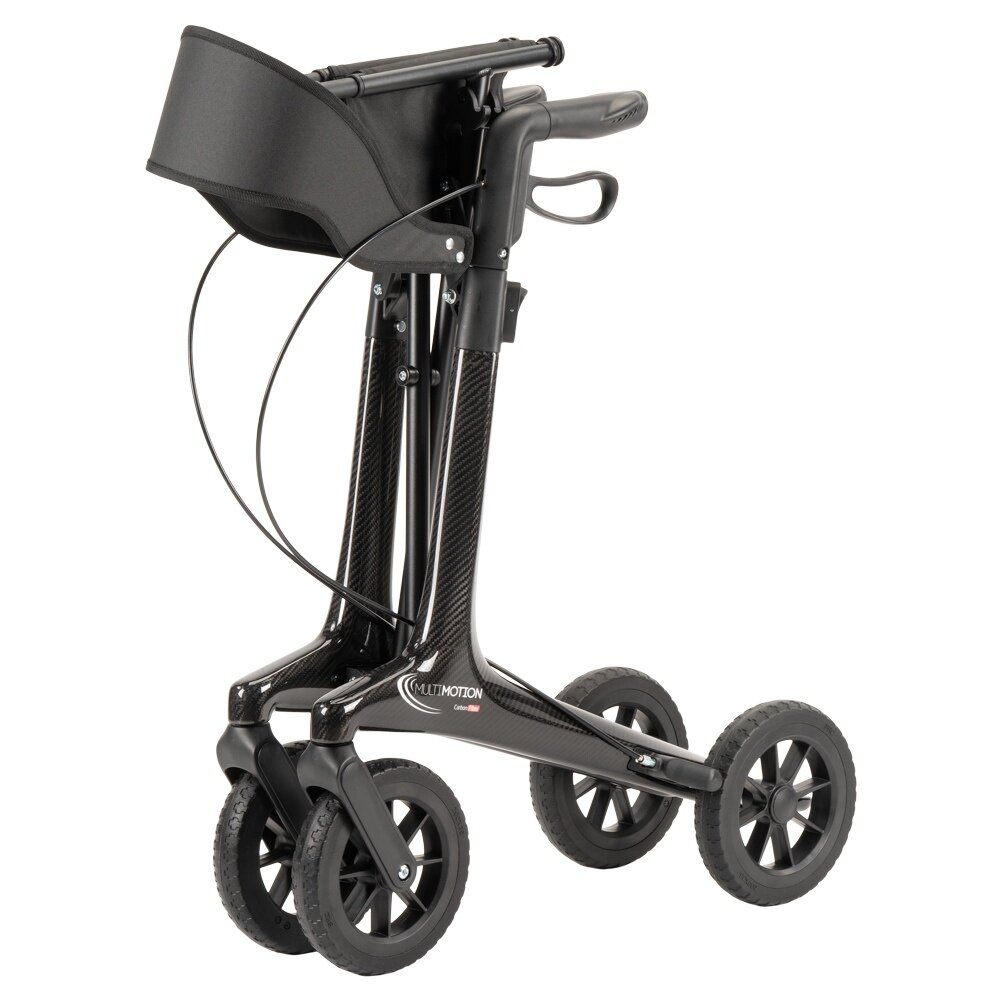MultiMotion MultiMotion Carbon rollator met softwielen - Carbon