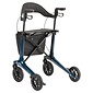 MultiMotion MultiMotion Carbon rollator met softwielen - Maat L - Blauw