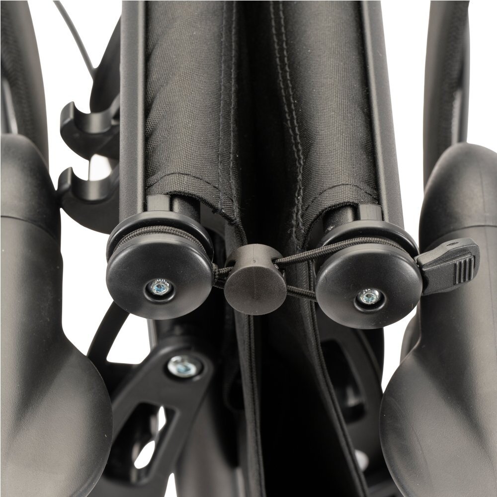 MultiMotion MultiMotion Carbon rollator met softwielen - Maat L - Blauw