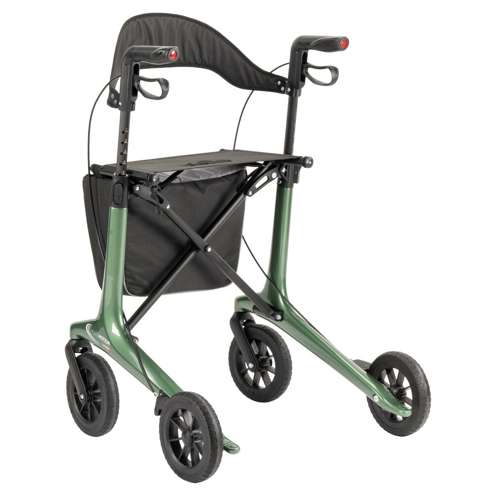 MultiMotion MultiMotion Carbon rollator met softwielen - Groen