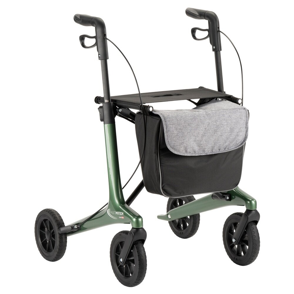 MultiMotion MultiMotion Carbon rollator met softwielen - Groen