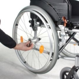 Achterwielen verwijderen