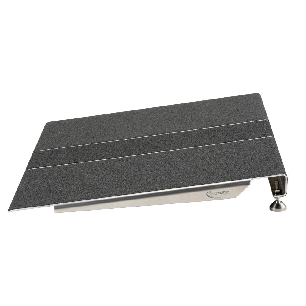 MultiMotion Verstelbare aluminium drempelhulp met antislip - 91,5 cm breed