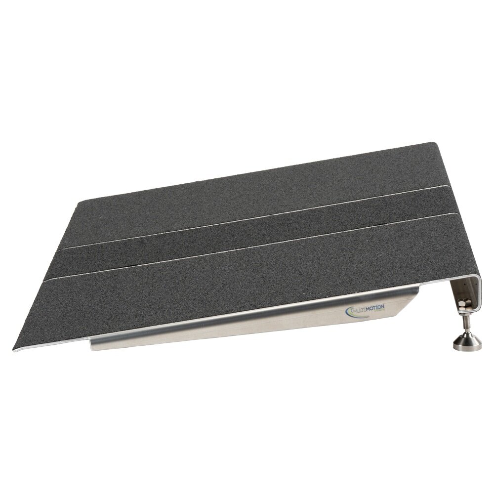 MultiMotion Verstelbare aluminium drempelhulp met antislip - 91,5 cm breed