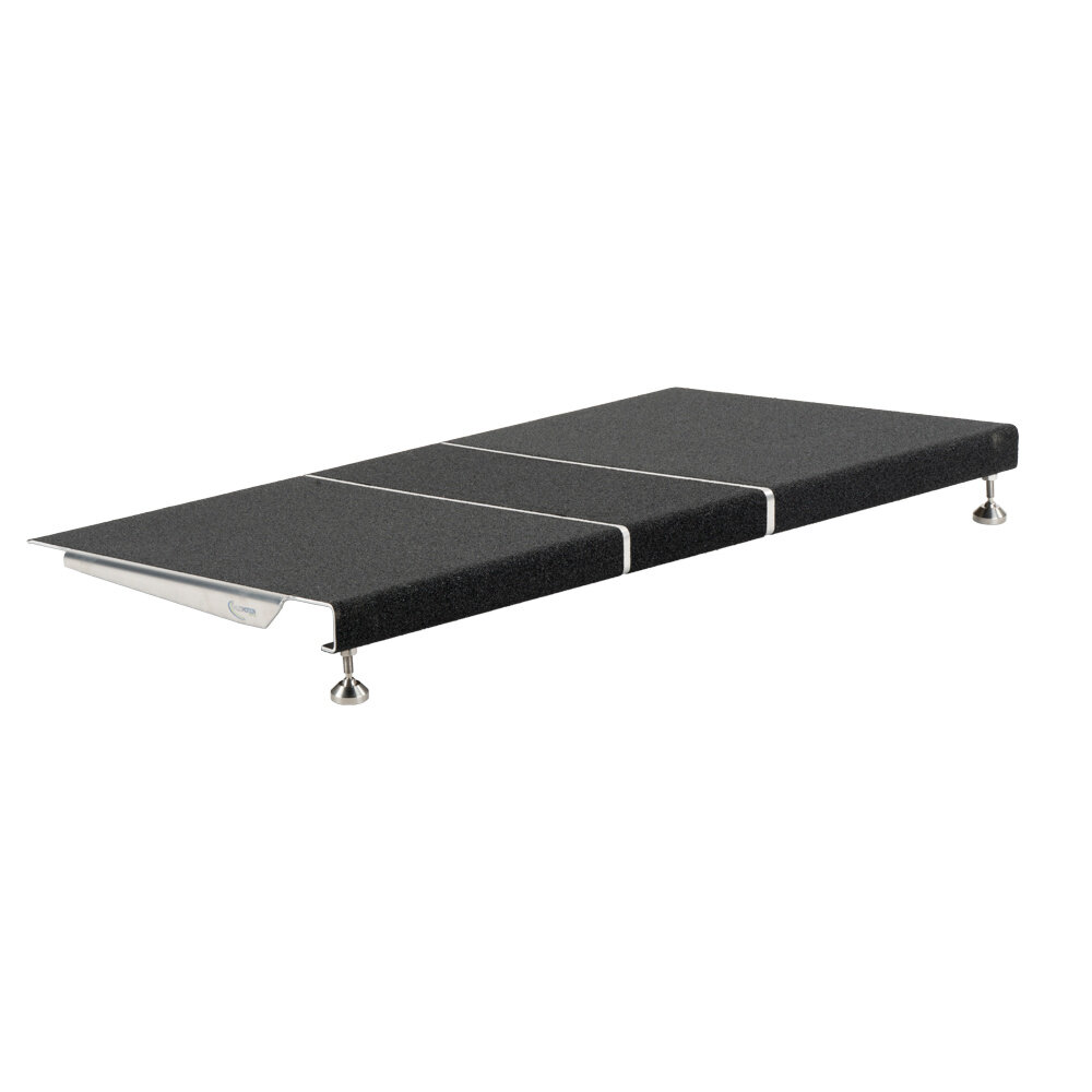 MultiMotion Verstelbare aluminium drempelhulp met antislip - 91,5 cm breed