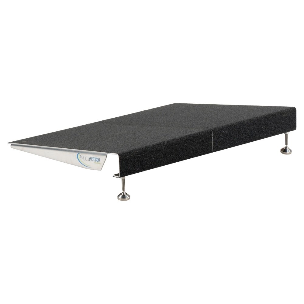 MultiMotion Verstelbare aluminium drempelhulp met antislip - 71 cm breed