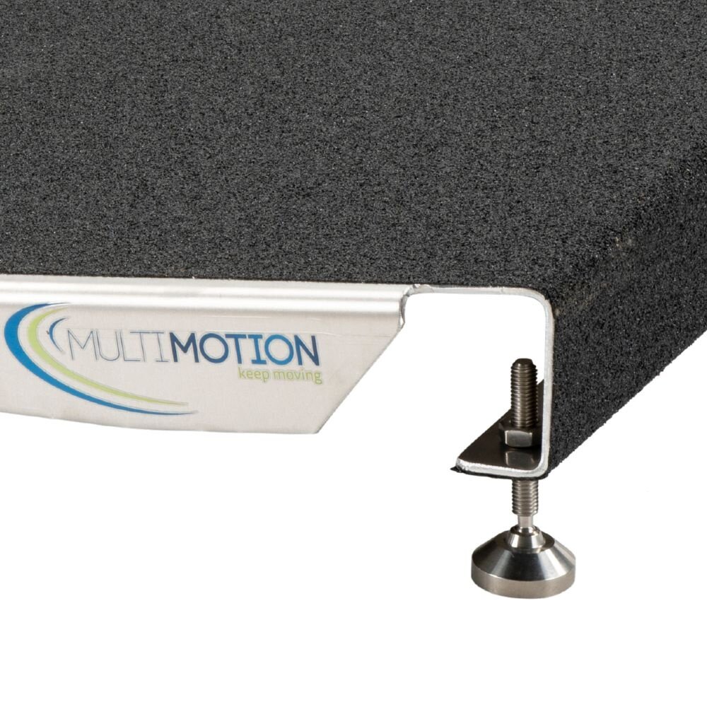 MultiMotion Verstelbare aluminium drempelhulp met antislip - 71 cm breed