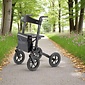Sky Sky Air lichtgewicht outdoor rollator met luchtbanden - Zwart