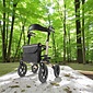 Sky Sky Air lichtgewicht outdoor rollator met luchtbanden - Champagne