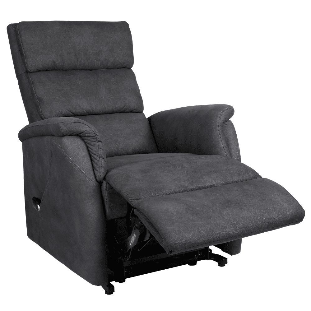 Basiq-seats Palma Sta-op stoel met 2 motoren - Stof, Grijs