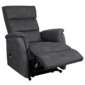 Basiq-seats Palma Sta-op stoel met 2 motoren - Stof, Grijs