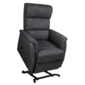 Basiq-seats Palma Sta-op stoel met 2 motoren - Stof, Grijs