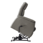Basiq-seats Palma Sta-op stoel met 2 motoren - Leer, Taupe