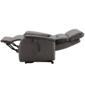 Basiq-seats Modena Powerlift Sta-op stoel met 4 motoren - Stof, Grijs