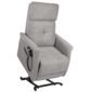 Basiq-seats Praga Powerlift Sta-op stoel met 4 motoren - Stof, Licht Taupe