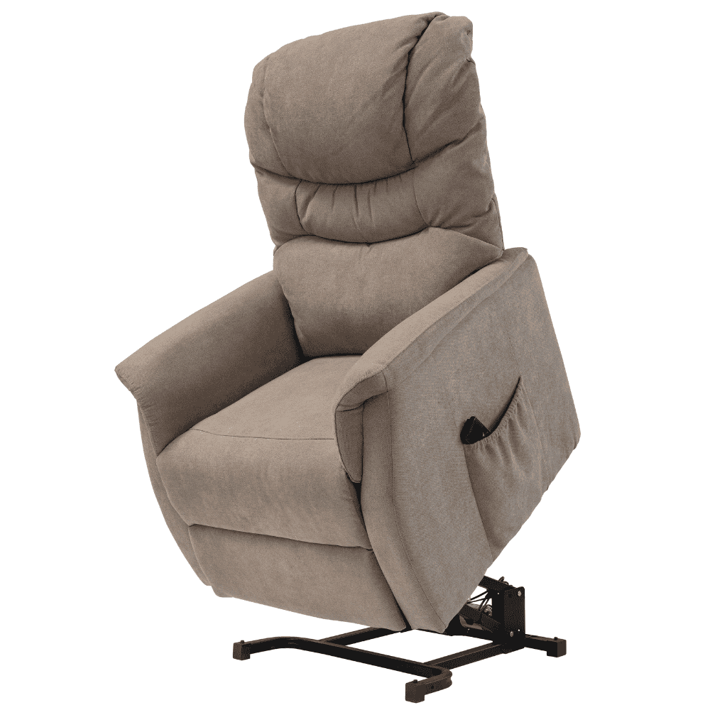 Basiq-seats Verona Sta-op stoel met 2 motoren - Taupe