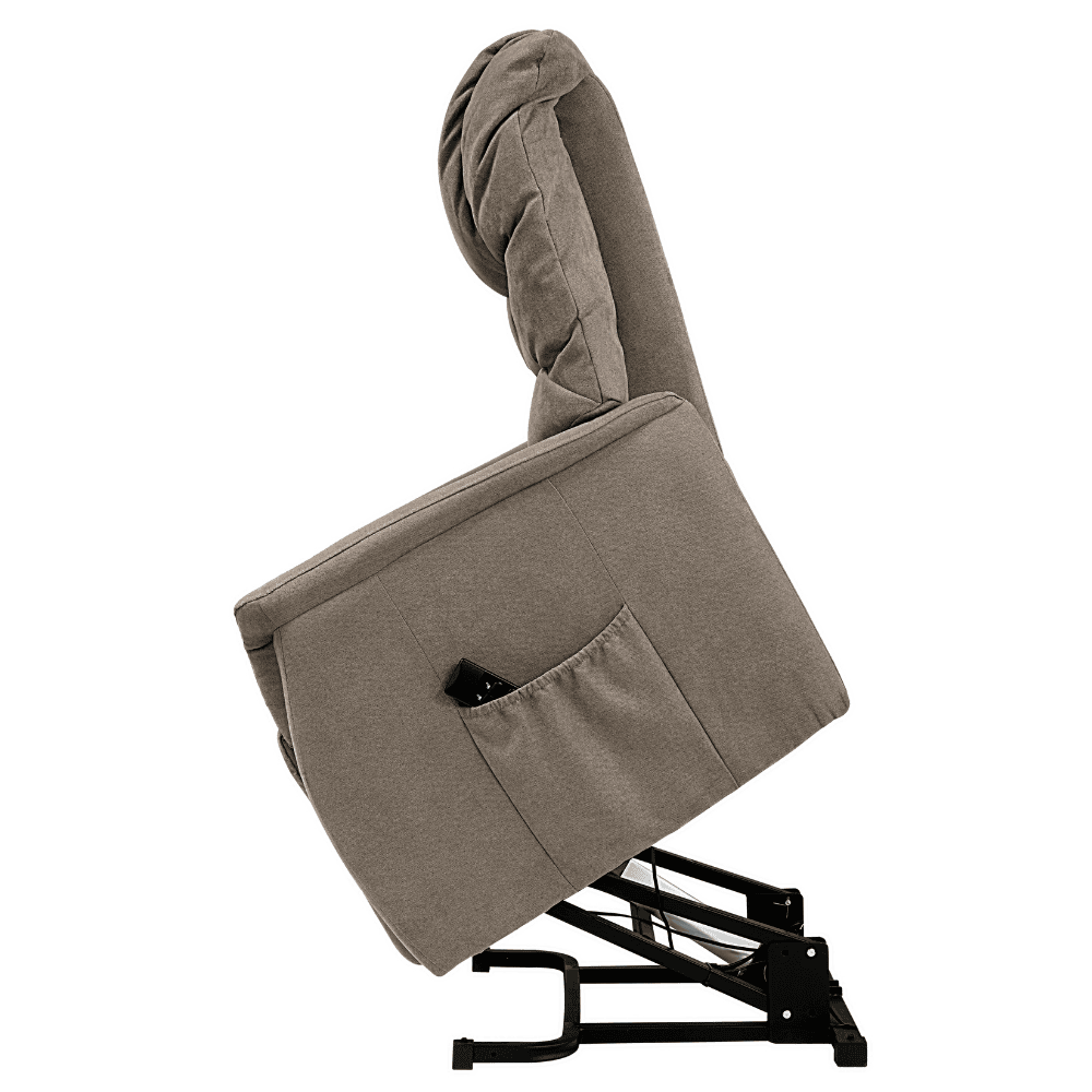 Basiq-seats Verona Sta-op stoel met 2 motoren - Taupe