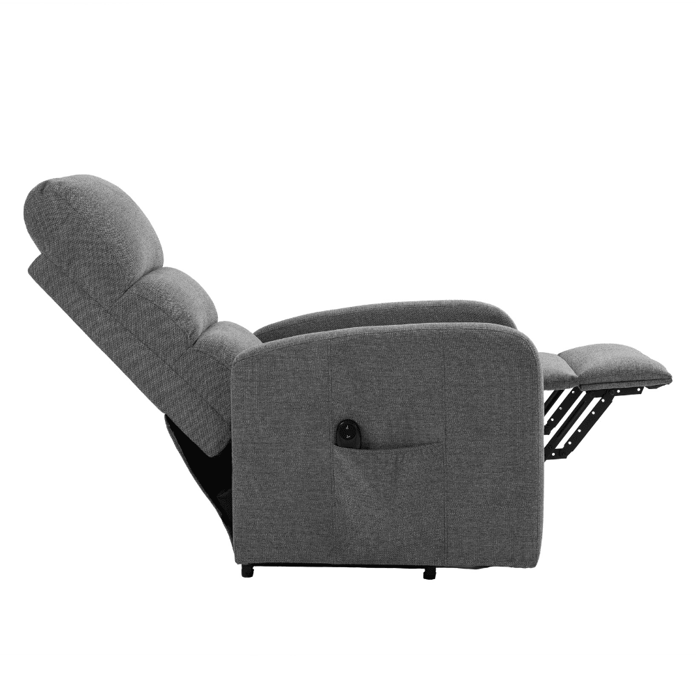 Basiq-seats Artic Sta-op stoel met 1 motor - Grijs
