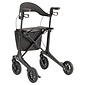 MultiMotion MultiMotion Carbon rollator met softwielen - Maat M - Zwart