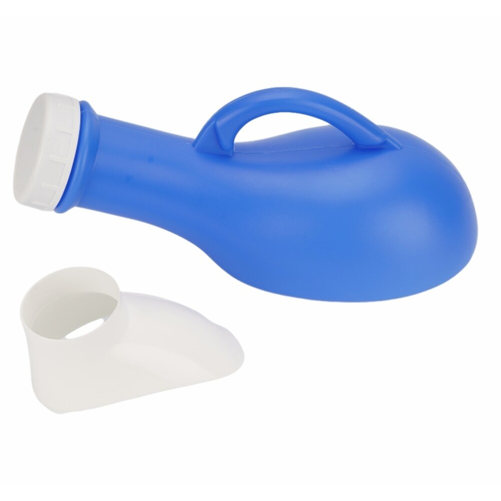 MultiMotion Urinaal unisex met schroefdop - Blauw